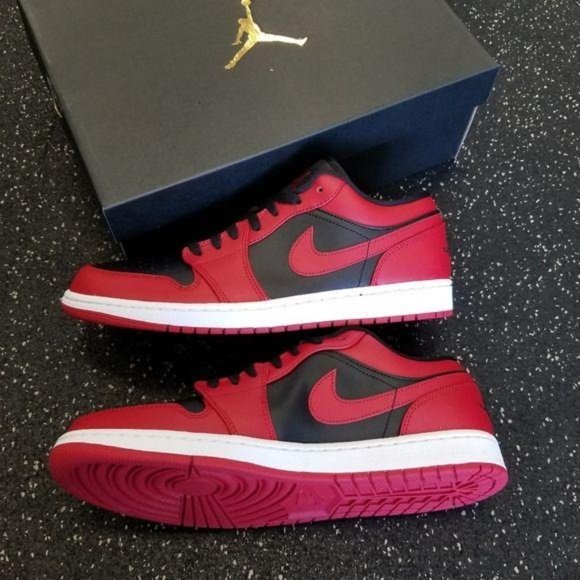 Nike Air Jordan 1 2020 Low Reverse Bred Size 11 - Picture 6 of 8